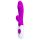 Pretty Love Snappy - Vibromasseur étanche avec stimulateur clitoridien G-spot (violet)