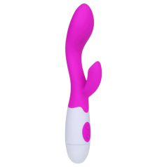   Pretty Love Brighty - Vibromasseur USB point G avec stimulateur clitoridien (violet)