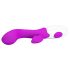 Vibromasseur G-spot avec bras clitoridien Pretty Love Brighty (violet)