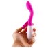Pretty Love Brighty - Vibromasseur USB point G avec stimulateur clitoridien (violet)