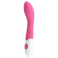 Vibrateur étanche point G - Pretty Love Bishop (rose-blanc) Vibrateur étanche point G - Pretty Love Bishop (rose-blanc)