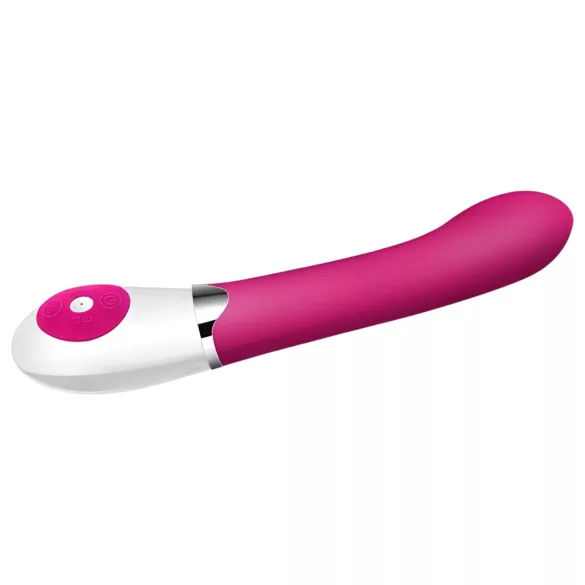 Pretty Love Daniel - vibromasseur point G étanche - silicone rose blanc