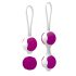 Pretty Love Orgasmic - Ensemble de Boules de Geisha Modulables (Blanc-Violet)