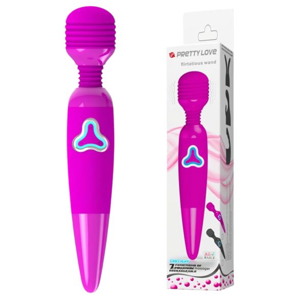 Pretty Love Wand - masseur vibrant rechargeable (violet)