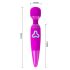 Pretty Love Wand - masseur vibrant rechargeable (violet)