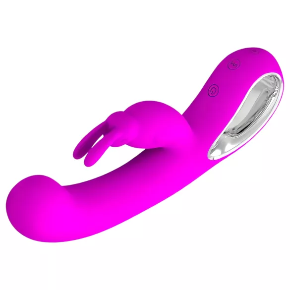 Pretty Love Webb - vibromasseur rabbit stimulateur clitoris - silicone rose