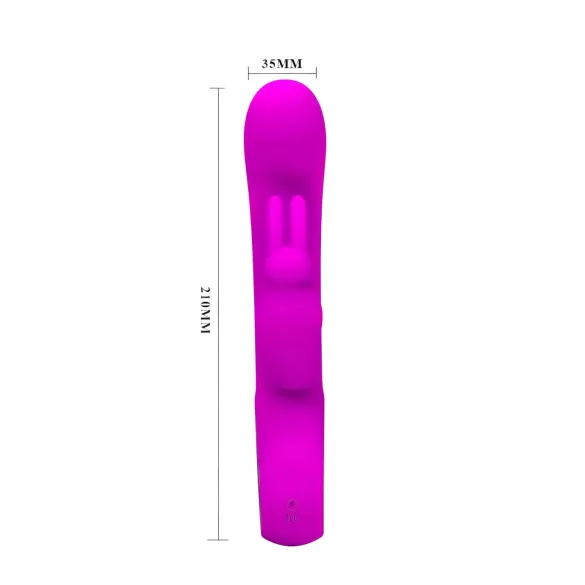 Pretty Love Webb - vibromasseur rabbit stimulateur clitoris - silicone rose