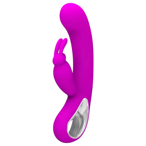 Pretty Love Webb - vibromasseur rabbit stimulateur clitoris - silicone rose