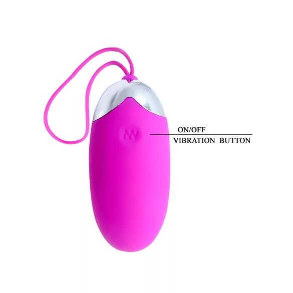 Pretty Love Berger - œuf vibrant télécommandé rechargeable - rose