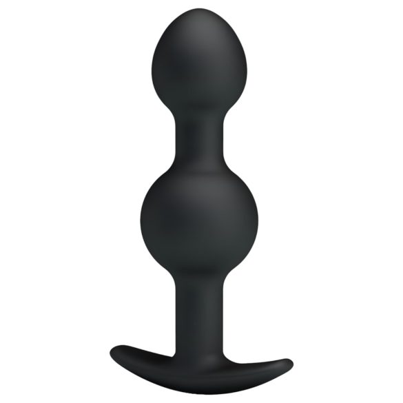 Pretty Love - Dildo anal à billes (noir)