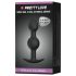 Pretty Love - Dildo anal à billes (noir)