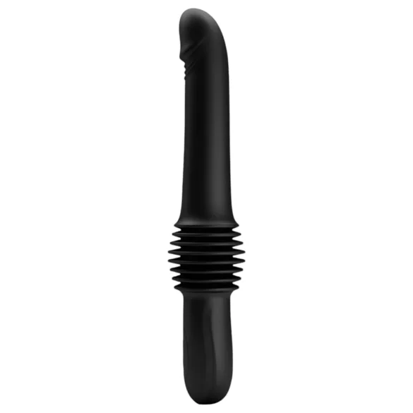 Pretty Love Pazuzu - gode ceinture vibrant gland stimulateur - silicone noir