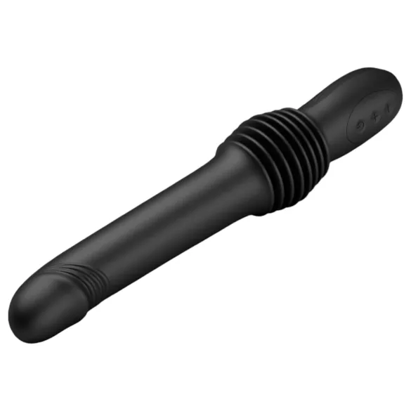 Pretty Love Pazuzu - gode ceinture vibrant gland stimulateur - silicone noir