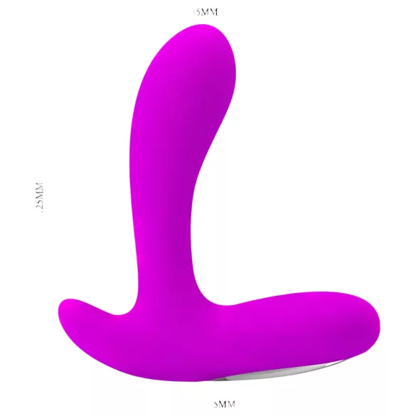 Pretty Love Backie - stimulateur prostate vibrant - silicone rose