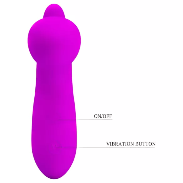 Pretty Love Backie - stimulateur prostate vibrant - silicone rose