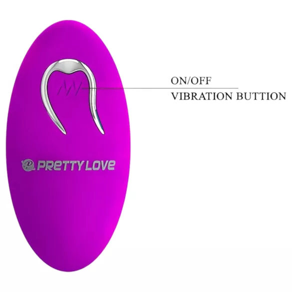 Pretty Love Algernon - vibromasseur couple sans fil rechargeable