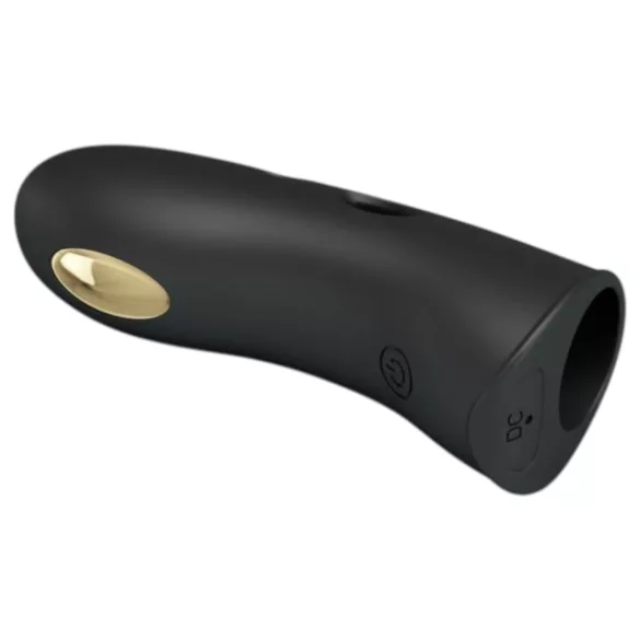 Pretty Love Marico - vibromasseur doigt électrostimulation - silicone noir