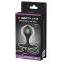 Pretty Love - Extenseur anal gonflable avec boule (noir)