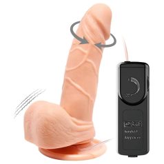   Baile Barbara Mark - vibromasseur réaliste rotatif - 15cm (naturel)