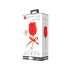 Pretty Love Rose Lover - stimulateur 2en1 langue & clitoris (rouge)