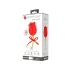 Pretty Love Rose Lover - stimulateur clitoridien 2en1 à langue - silicone rouge