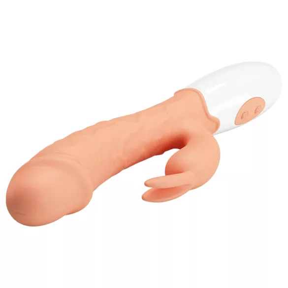 Pretty Love Easter Bunny - vibromasseur rabbit point G - silicone naturel