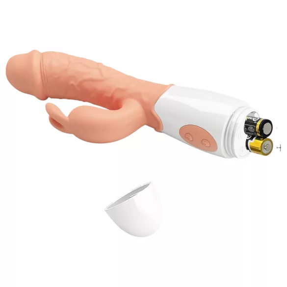 Pretty Love Easter Bunny - vibromasseur rabbit point G - silicone naturel