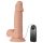 Baile Zebulon - vibrateur réaliste avec testicules - 19cm (naturel)
