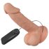 Baile Zebulon - vibrateur réaliste avec testicules - 19cm (naturel)