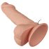 Baile Zebulon - vibrateur réaliste avec testicules - 19cm (naturel)
