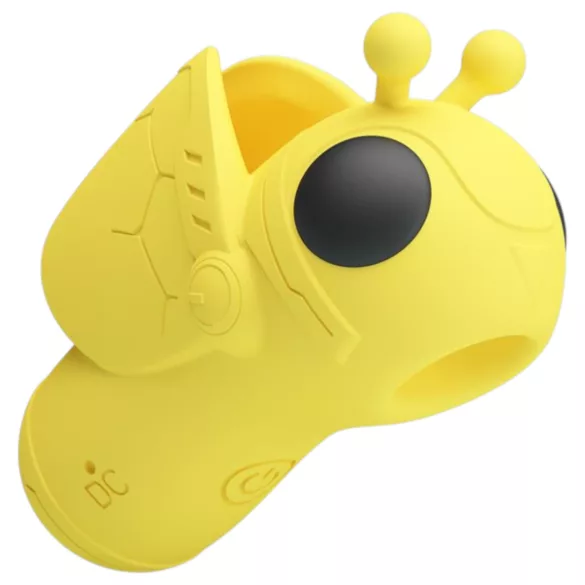 Pretty Love Magic Bee - stimulateur clitoridien doigt vibrant - silicone jaune