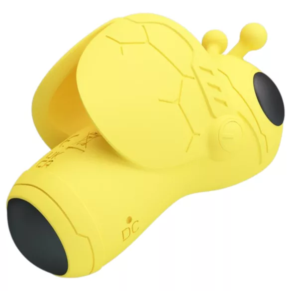 Pretty Love Magic Bee - stimulateur clitoridien doigt vibrant - silicone jaune