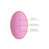 Pretty Love Susie - vibromasseur pulsant étanche rechargeable (rose)