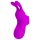 Pretty Love Bunny - mini-vibromasseur lapin (violet)