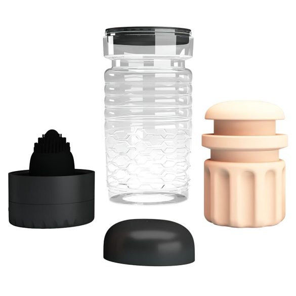 Pretty Love Emily - vagin masturbateur réaliste - noir