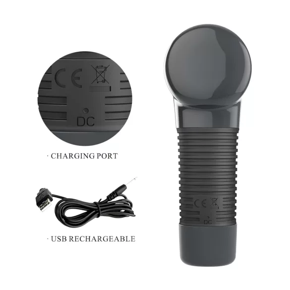 Pretty Love - masseur Magic Gun - massage pistolet puissant - noir