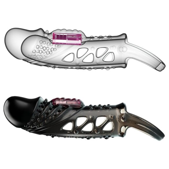 Pretty Love Cecelia - gaine pénis vibrante avec anneau - noir