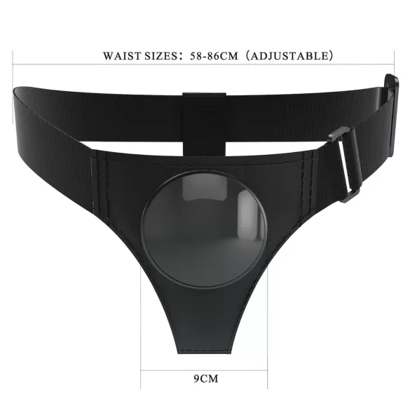 Pretty Love Bobby - harnais universel de strap-on culotte (noir)