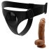 Harnais Pretty Love - universel avec gode - 17 cm (noir)