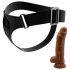 Harnais Pretty Love - universel avec gode - 17 cm (noir)