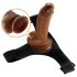 Harnais Pretty Love - universel avec gode - 17 cm (noir)