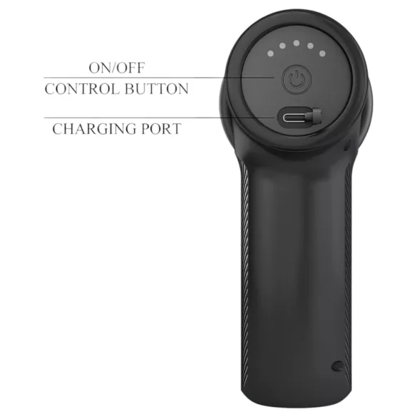 Pretty Love Dj Doctor - vibromasseur pulsateur réaliste - silicone noir