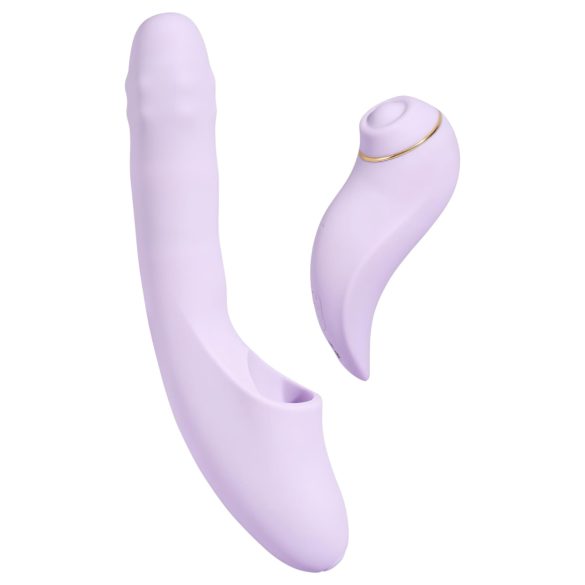 Svakom DuoGlow - Vibromasseur intelligent point G et clitoridien (violet)