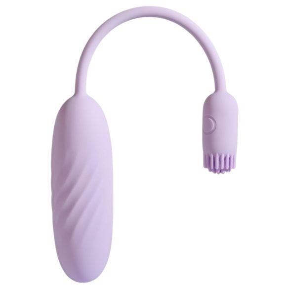 Svakom Plume - œuf vibrant 2‑en‑1 (violet)