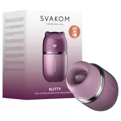 Svakom Klitty - vibromasseur lécheur (violet)