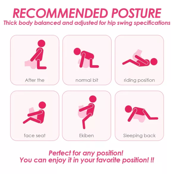Vibeconnect - Masturbateur de torse connecté par application, pour hommes (couleur naturelle)