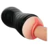 Vibeconnect - masturbateur bouche réaliste et vagin artificiel - naturel/noir