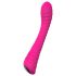 Vibromasseur G-spot ensoleillé - rechargeable et nervuré (rose)