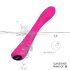 Vibromasseur G-spot ensoleillé - rechargeable et nervuré (rose)