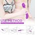 Vibromasseur Iris chauffant 2 moteurs (violet)